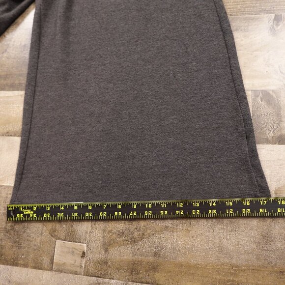 Three Bird Nest Wide-Leg Jumpsuit Women’s Medium Charcoal Gray Long Sleeve - Picture 10 of 11